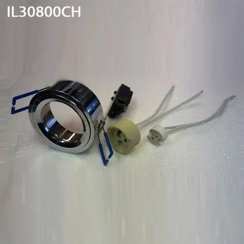 Diyas IL30823CH Deep Hexagonal Rim Only Clear Crystal Downlight