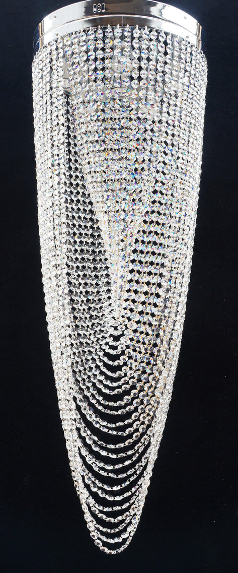 Casio 100cm Flush Light, 8500/35/6B Polished Chrome