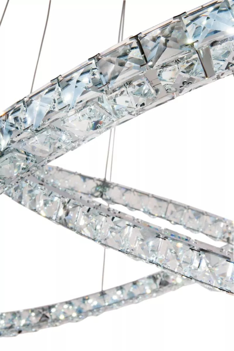 LED Crystal Pendant Toneria Eglo Ceiling Light 93946