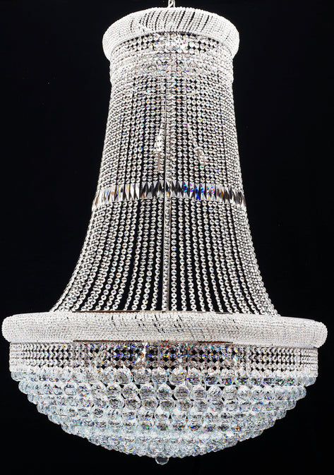 Placido Suspended Light in Polished Chrome, EMP320/100/25