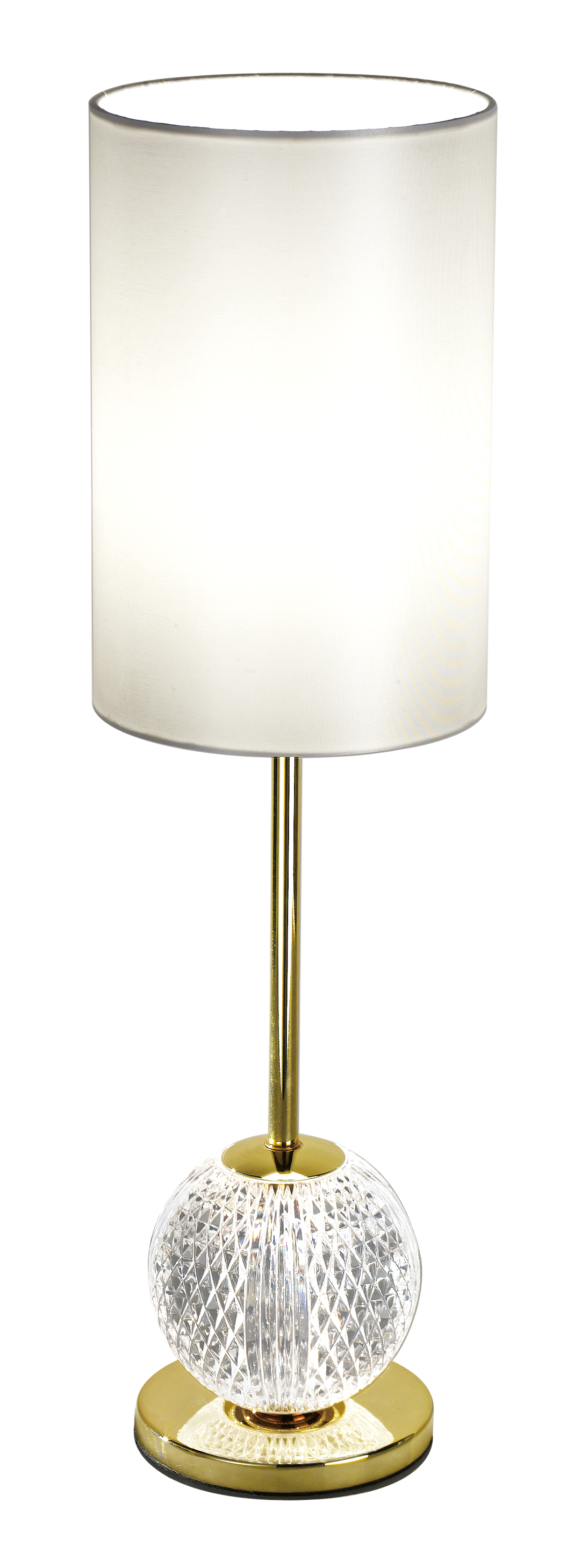 Table Lamp Diamante in Gold with Pearl Shade Gold Pearl Shade Diamante Table Lamp MT20001012-1CGOL