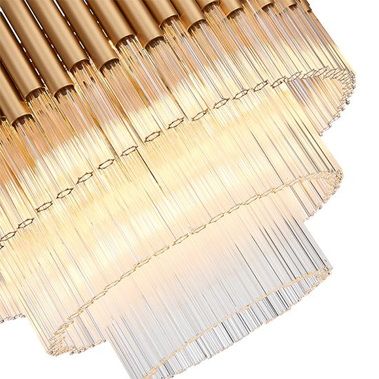 Gold LXHARR050GD7DECO LX-Harrogate 7 Bulb Decorative Ceiling Pendant Light