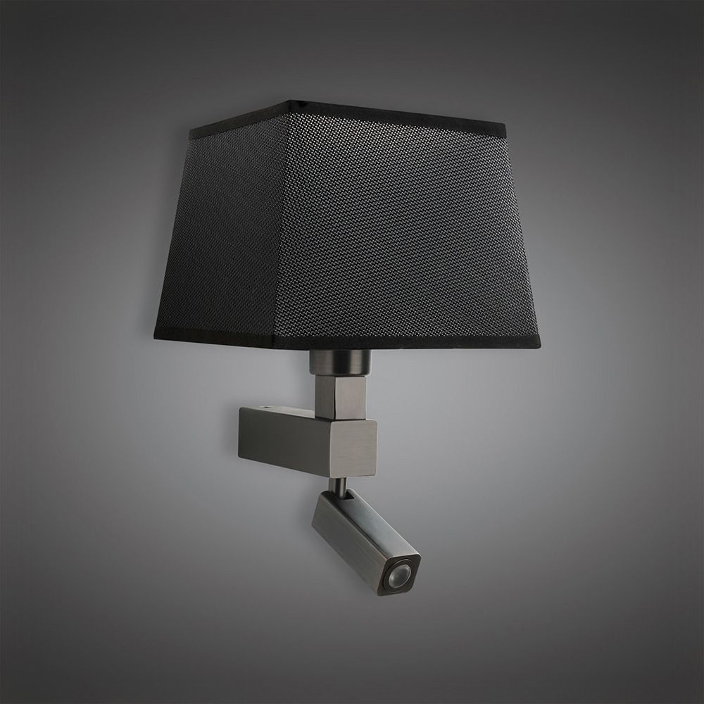 M5233 Mantra Bahia Wall Lamp 1 Light No Shade E27 Reading Light 3W LED Bronze 4000K 200lm