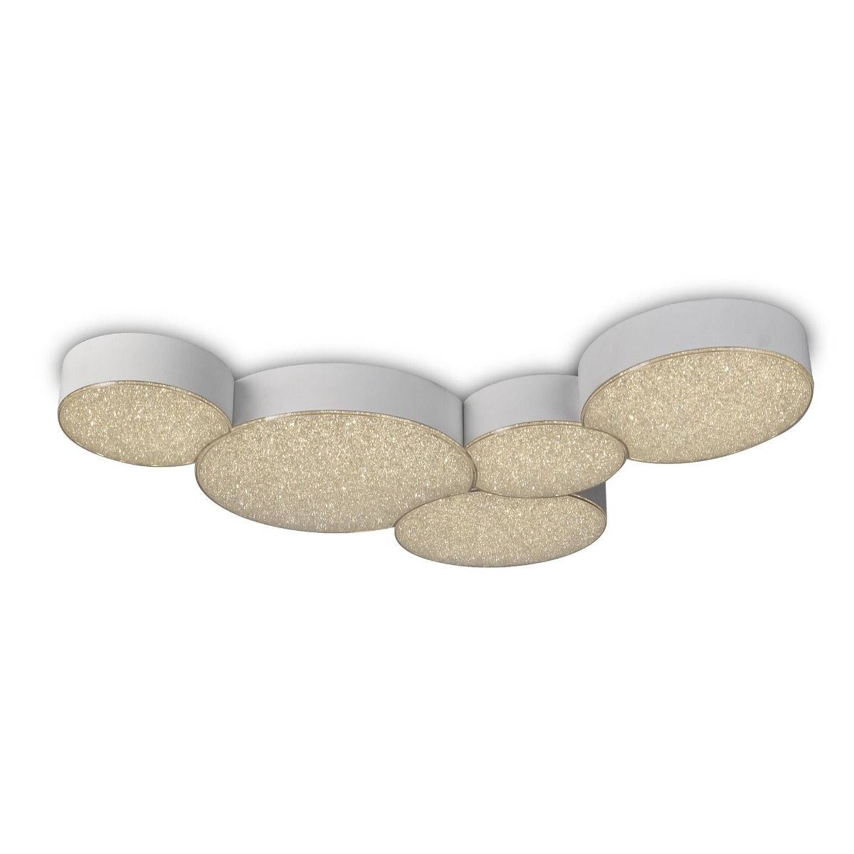 M5768 Mantra Lunas LED Ceiling Flush 5 Light White