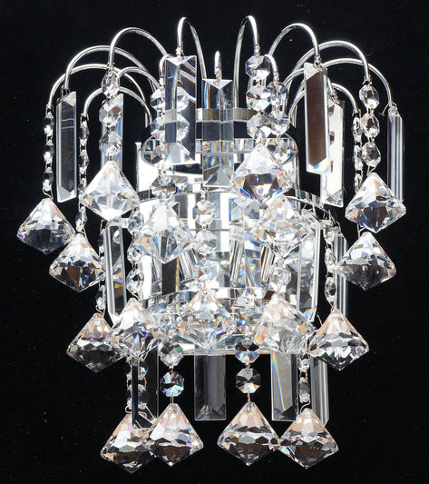 130/2 Bach Polished Chrome Wall Light