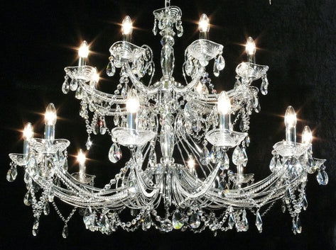 Concerto 20 Light Multi Arm Light, Polished Chrome, 1524/12+8