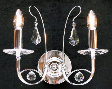 Handel Wall Light in Polished Chrome, 1631/2