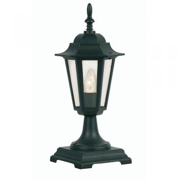 Oaks Lighting  171 PED BK iHaxby Pedestal Lantern