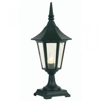 Oaks Lighting 191 PED BK Cardinal Pedestal Lantern