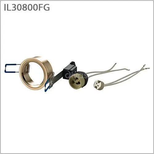 Diyas IL30823CH Deep Hexagonal Rim Only Clear Crystal Downlight