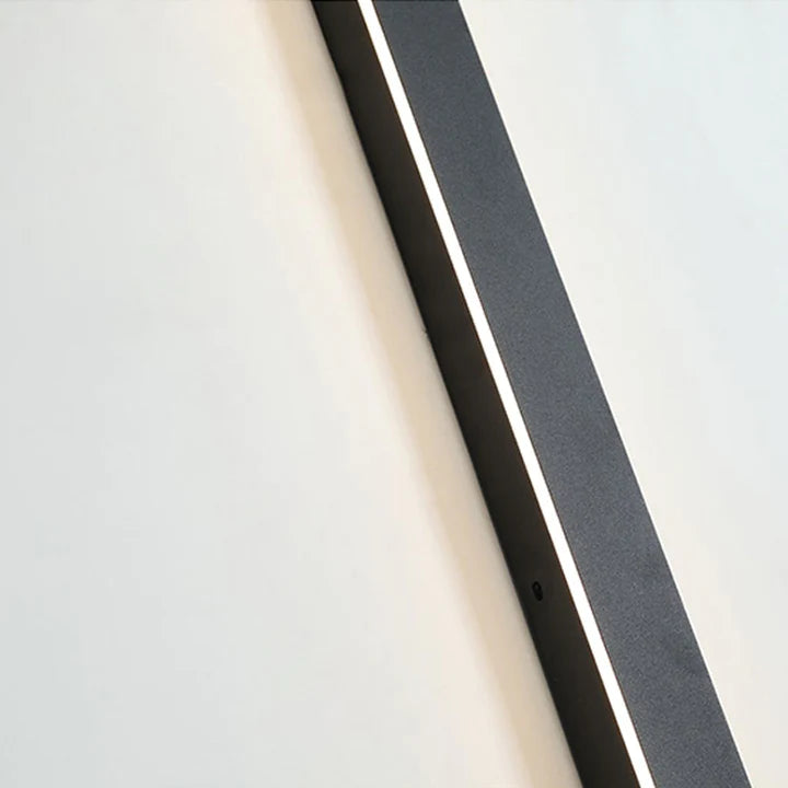 6w Integrated LED Indoor & Outdoor Wall Light in Black, Model LX-Lin30E