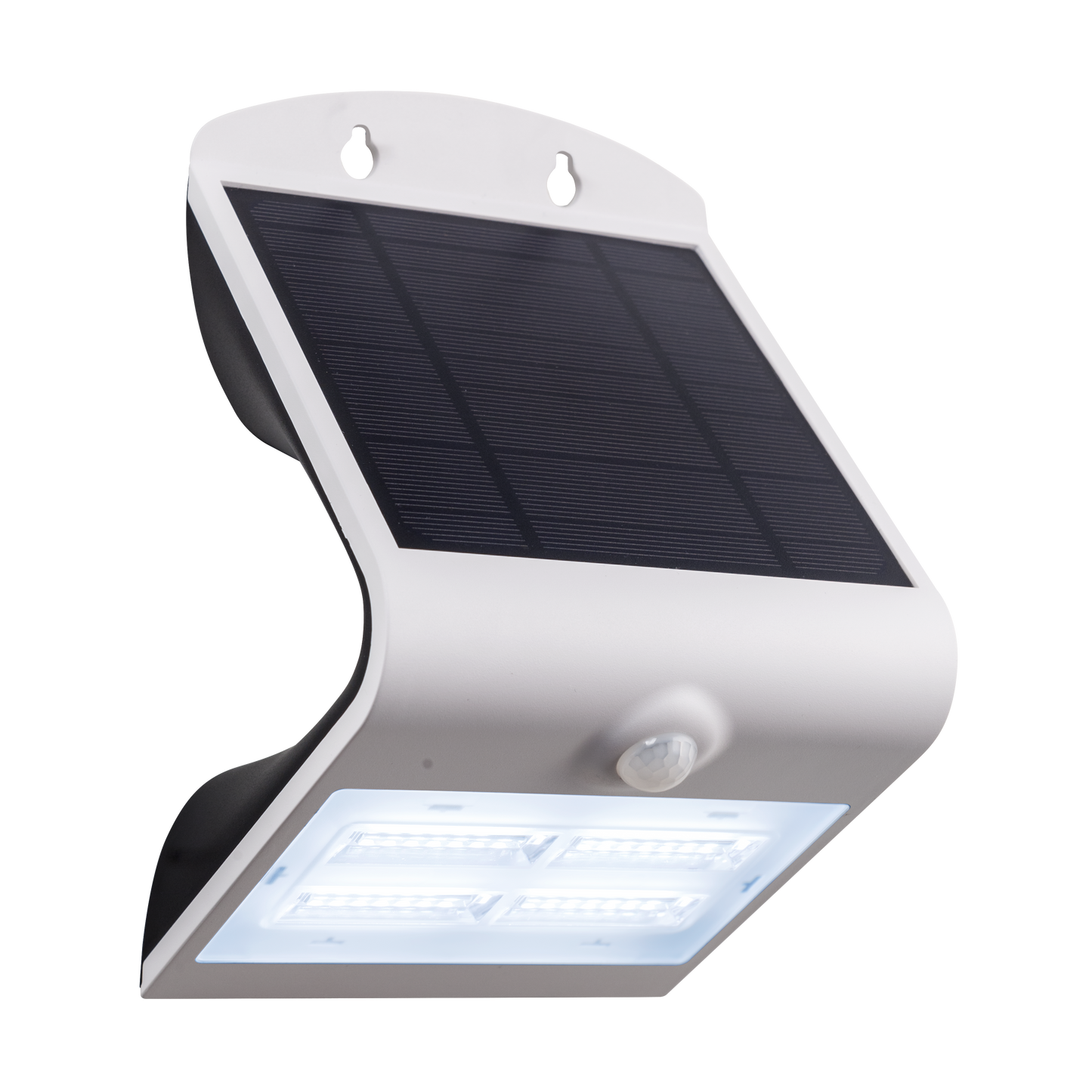 98757  LAMOZZO wall lamp in white / translucent plastic