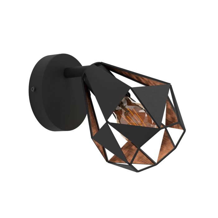 43715  CARLTON 7-spot steel, aged copper in color