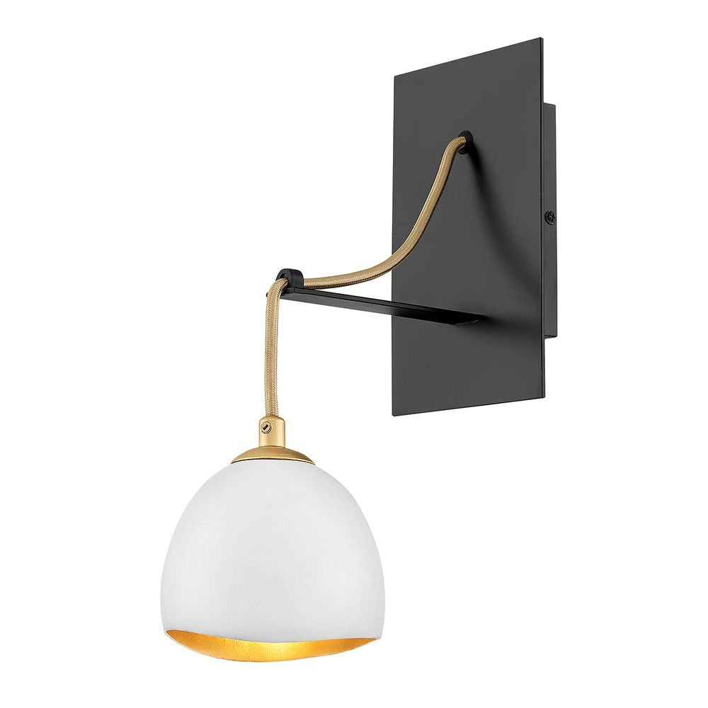 Quintessentiale QN-NULA1 Nula 1 Light Wall Light Shell White/Luxe Gold