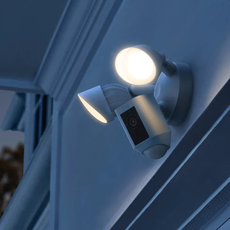 Ring Wired Plus Floodlight Cam White