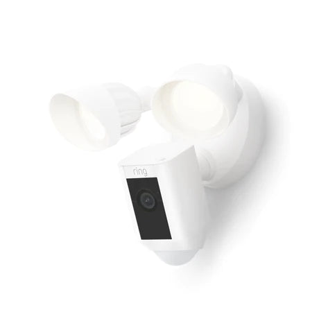 Ring Wired Plus Floodlight Cam White