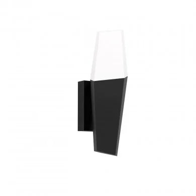 900682  FARINDOLA wall light steel black / plastic white