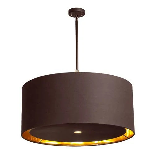 Elstead BALANCE/PXL BRPB Balance 4Lt Brown Polished Brass Ceiling Pendant