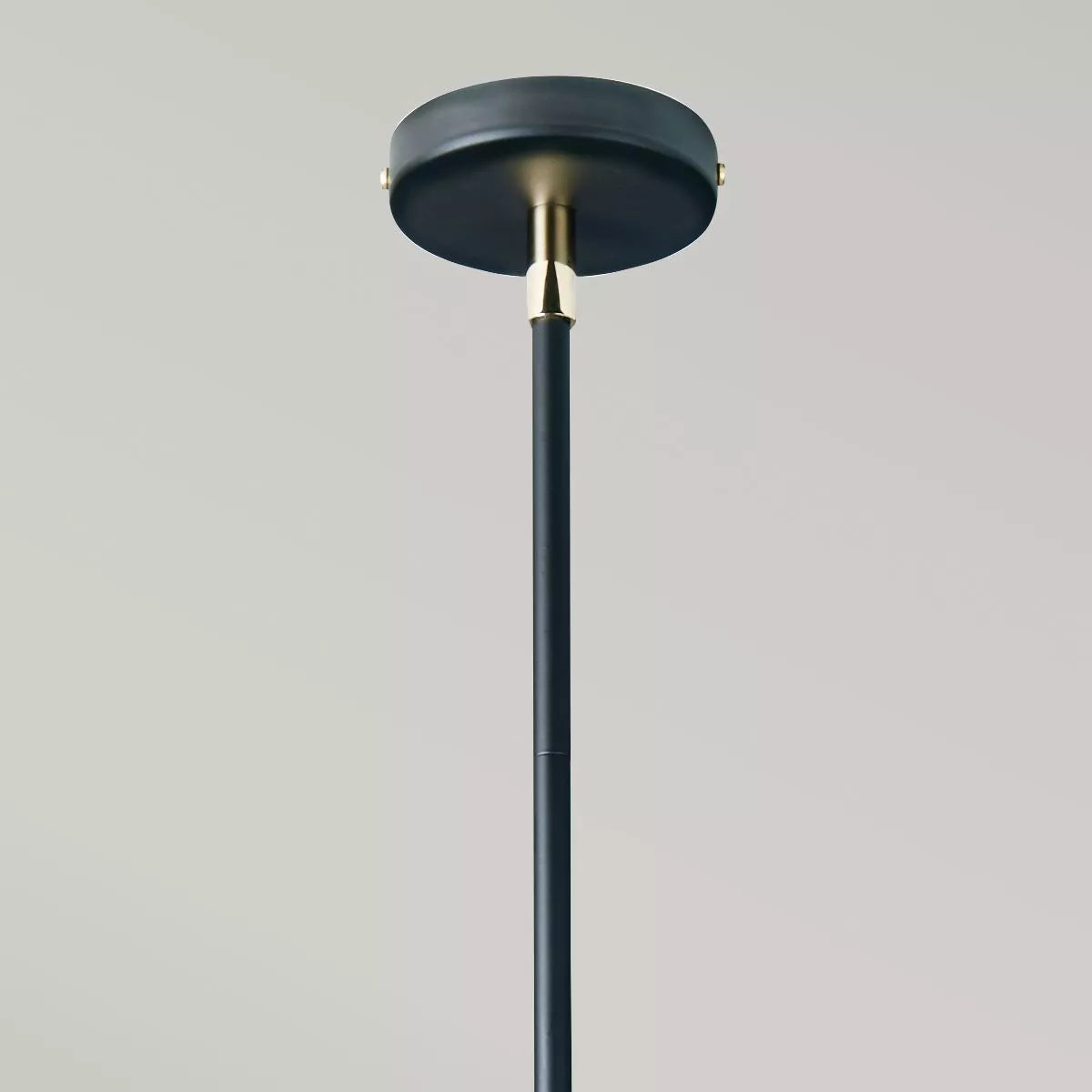 Elstead Balance 5 Light Chandelier, White Shades and Polished Nickel Accents KPN-BALANCE5