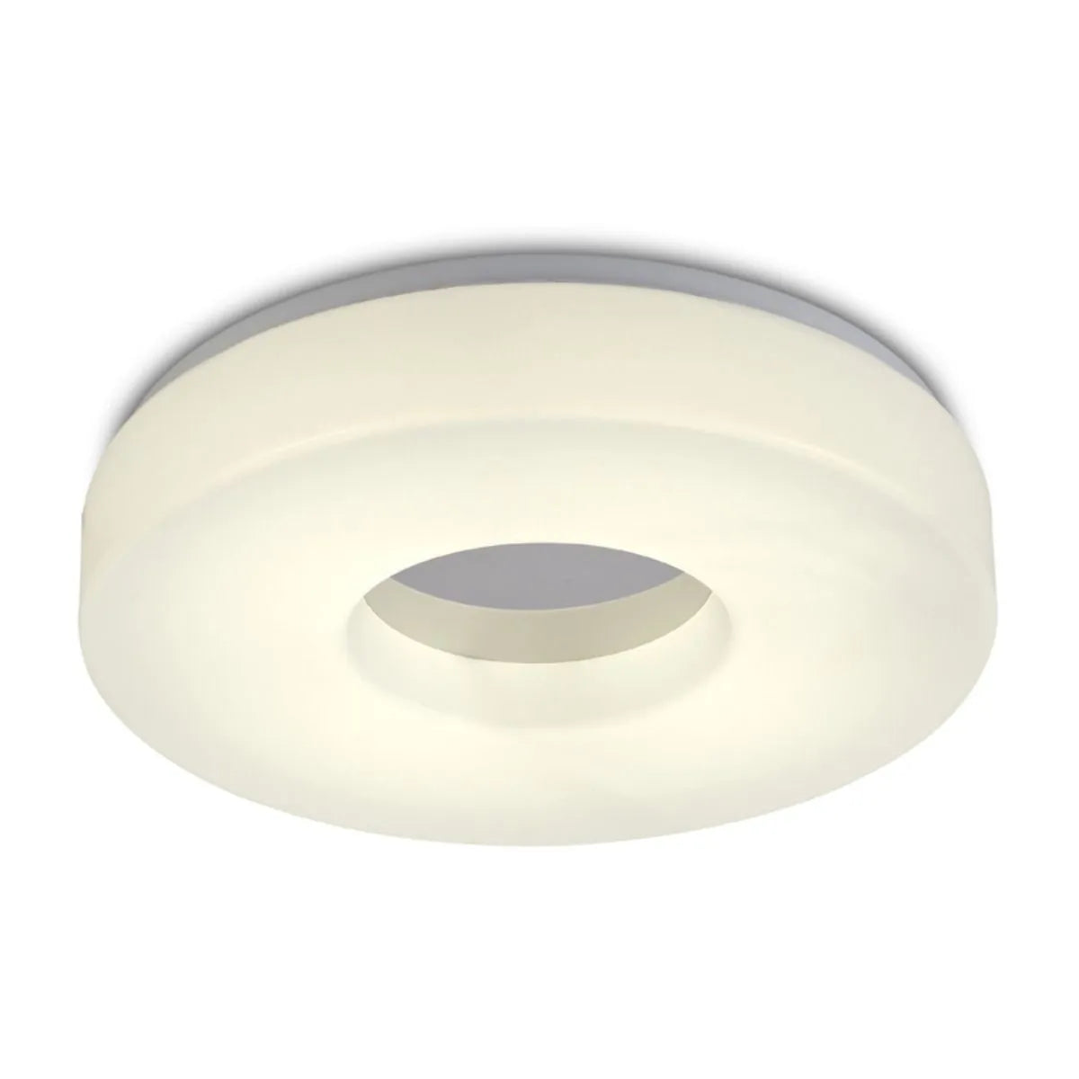 Polished Chrome IP44 Deco Joop D0402 LED Bathroom Ceiling Flush Light D0402