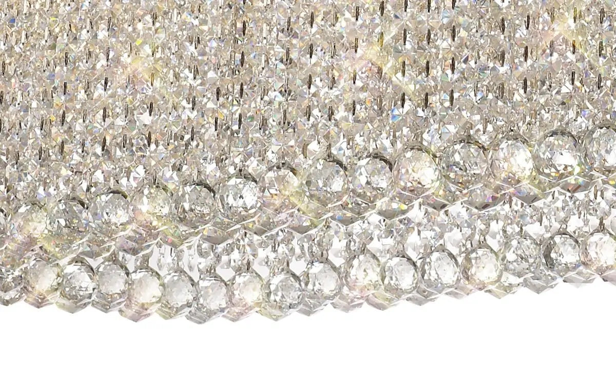 Empire Crystal 14 Light Bar Pendant with Polished Chrome Frame by Diyas IL31733