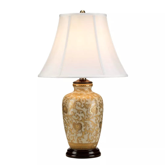 Elstead GOLD-THISTLE-TL Gold Thistle 1 Light Table Lamp