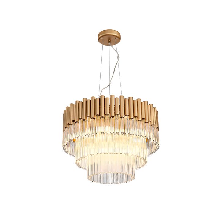 Gold LXHARR050GD7DECO LX-Harrogate 7 Bulb Decorative Ceiling Pendant Light