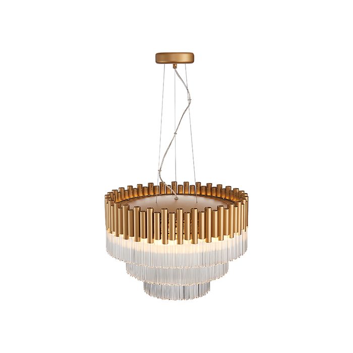 Gold LXHARR050GD7DECO LX-Harrogate 7 Bulb Decorative Ceiling Pendant Light