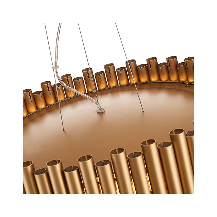 Gold LXHARR050GD7DECO LX-Harrogate 7 Bulb Decorative Ceiling Pendant Light