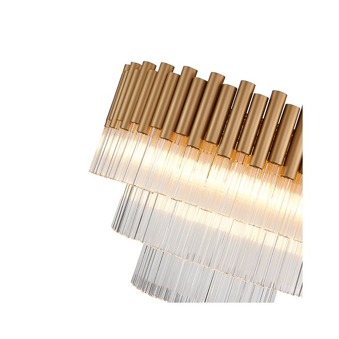 Gold LXHARR050GD7DECO LX-Harrogate 7 Bulb Decorative Ceiling Pendant Light