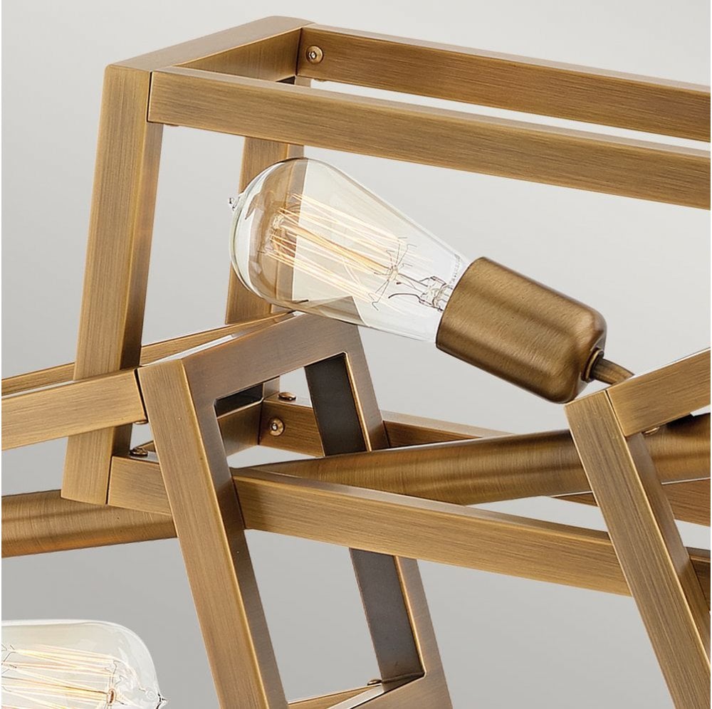 Quintessentiale Ensemble 6 Light Bar Pendant Brushed Bronze QN-ENSEMBLE6-BB