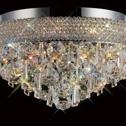 IL31445 Diyas Alexandra Ceiling Lighting, 6 Lights, Polished Chrome.