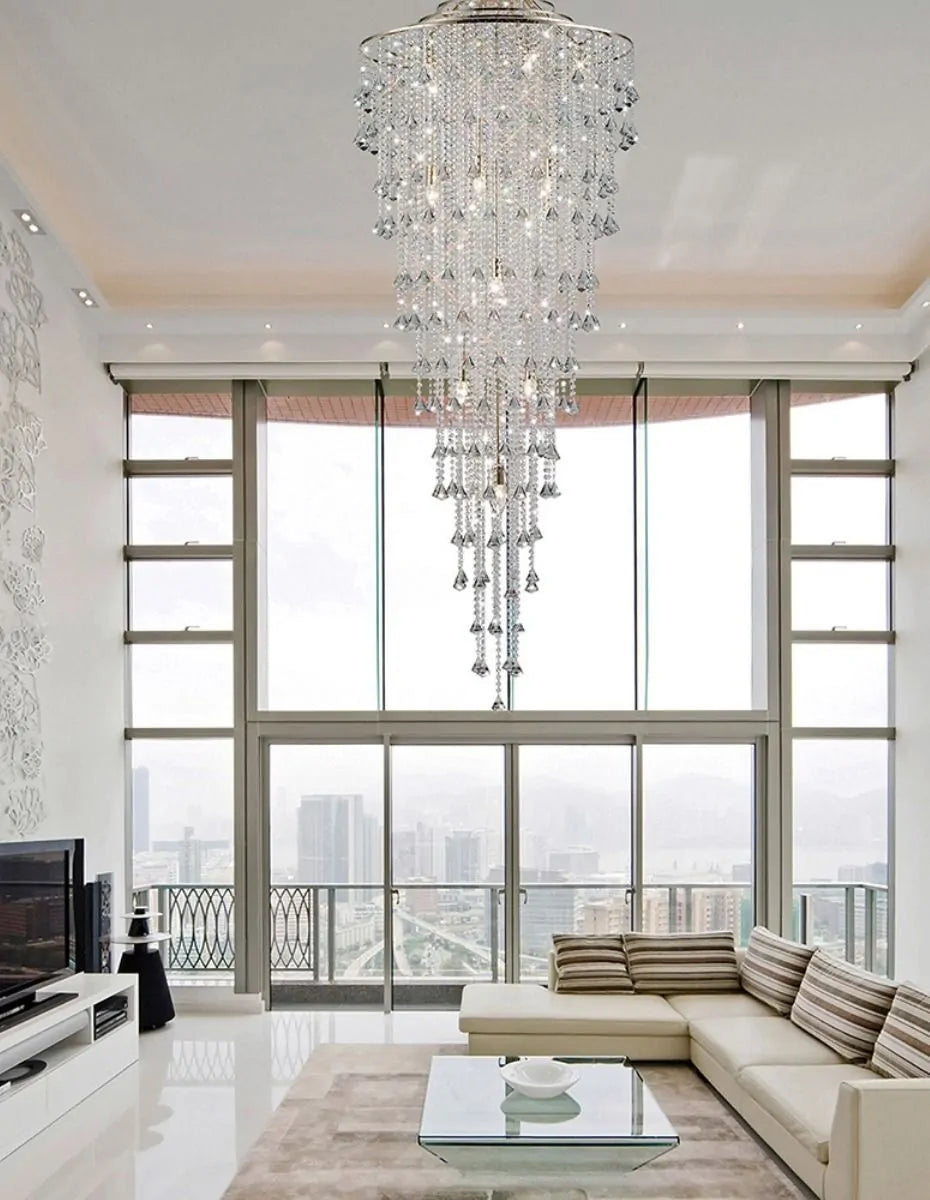 IL32776 by Diyas Inina 15 Light Tall Pendant, E14 French Gold.