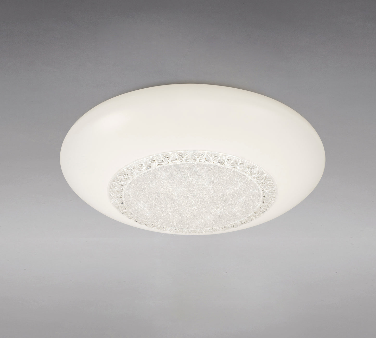 M6235 Mantra Opera Crystal LED Ceiling Flush White