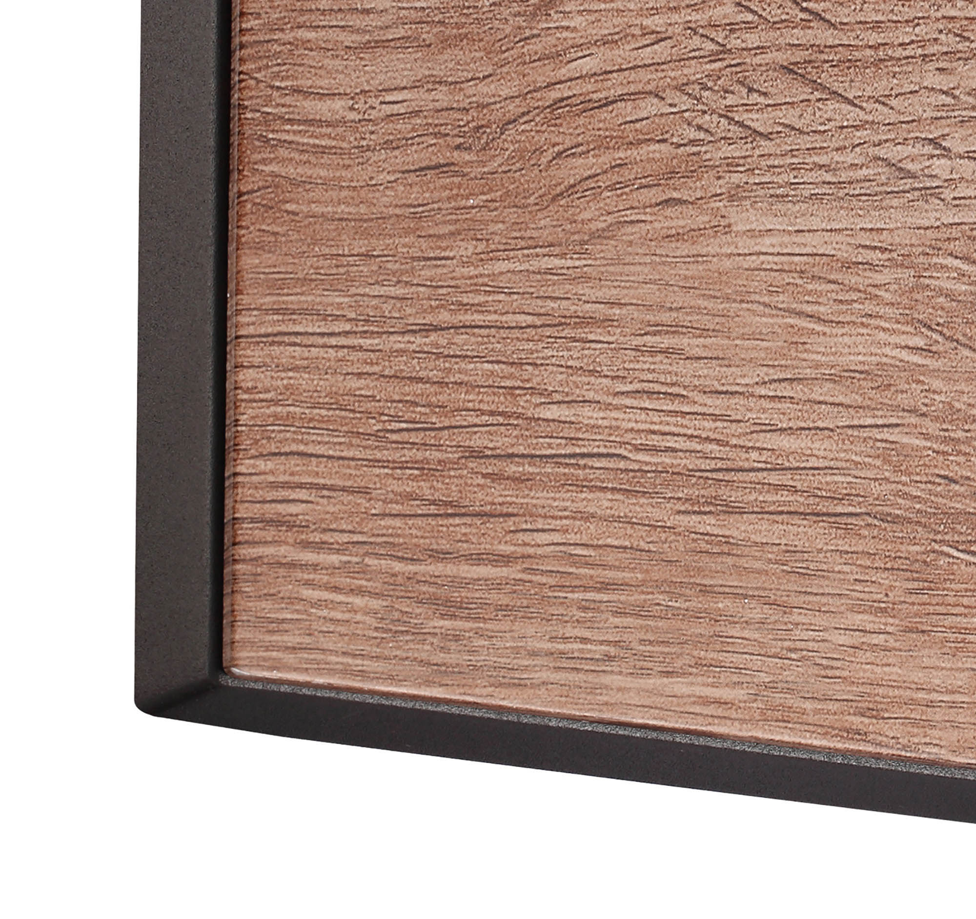 Ruka Motion Sensor Wall Light, Anthracite/Walnut, IP54, 15W LED, 3000K, 900lm, and 3 years of warranty