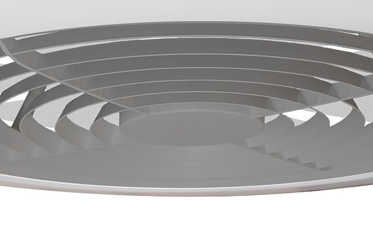 M7491 Mantra Alisio XL Silver Ceiling Fan 95W LED Light Dimmable Remote Controlled