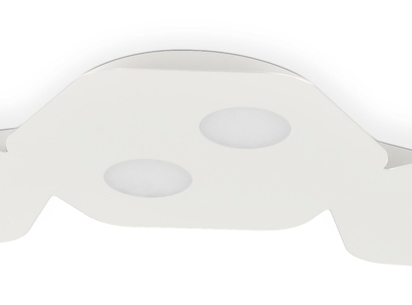 M6640 Mantra Area 7 Light Flush Ceiling Fitting GX53 Sand White