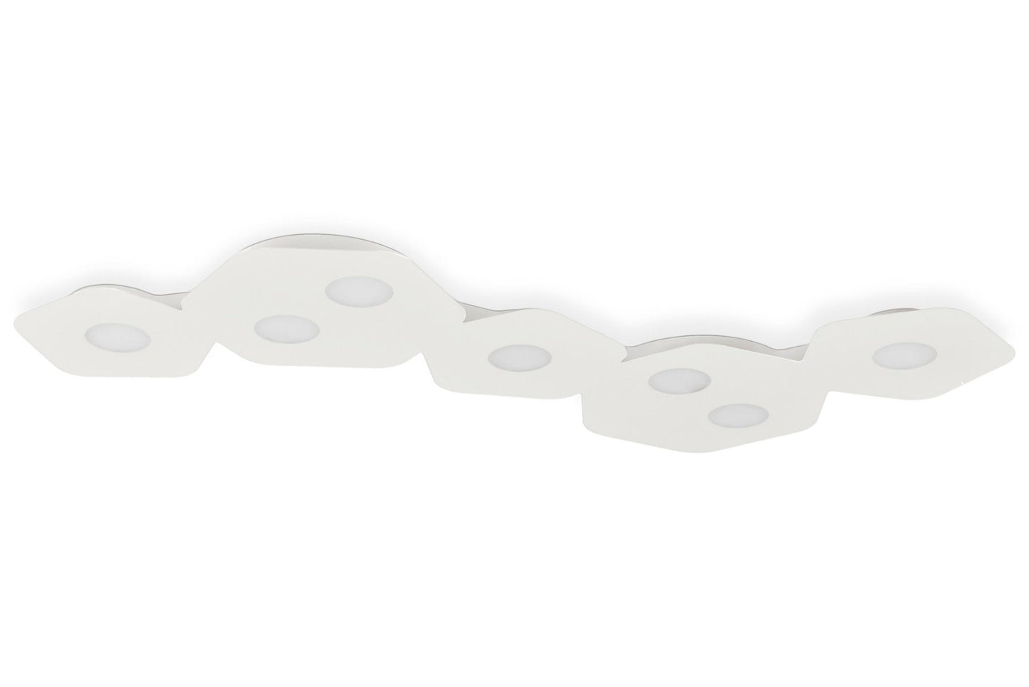 M6640 Mantra Area 7 Light Flush Ceiling Fitting GX53 Sand White