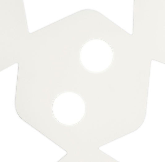 M6641 Mantra Area 5 Light Flush Ceiling Fitting GX53 Sand White