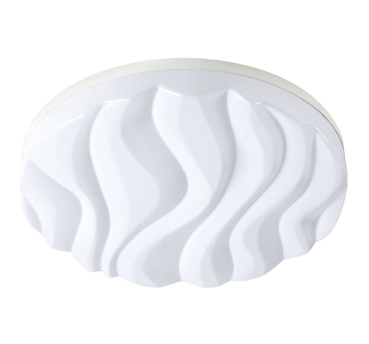 M5040 Mantra Arena Ceiling Wall Light Large Round 45W LED IP44 3000K 4050lm Matt Acrylic