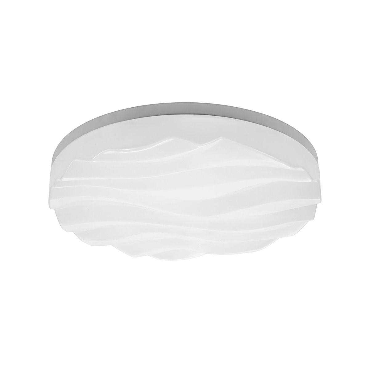 M5041 Mantra Arena Ceiling Wall Light Medium Round 36W LED IP44 3000K 3240lm Matt Acrylic