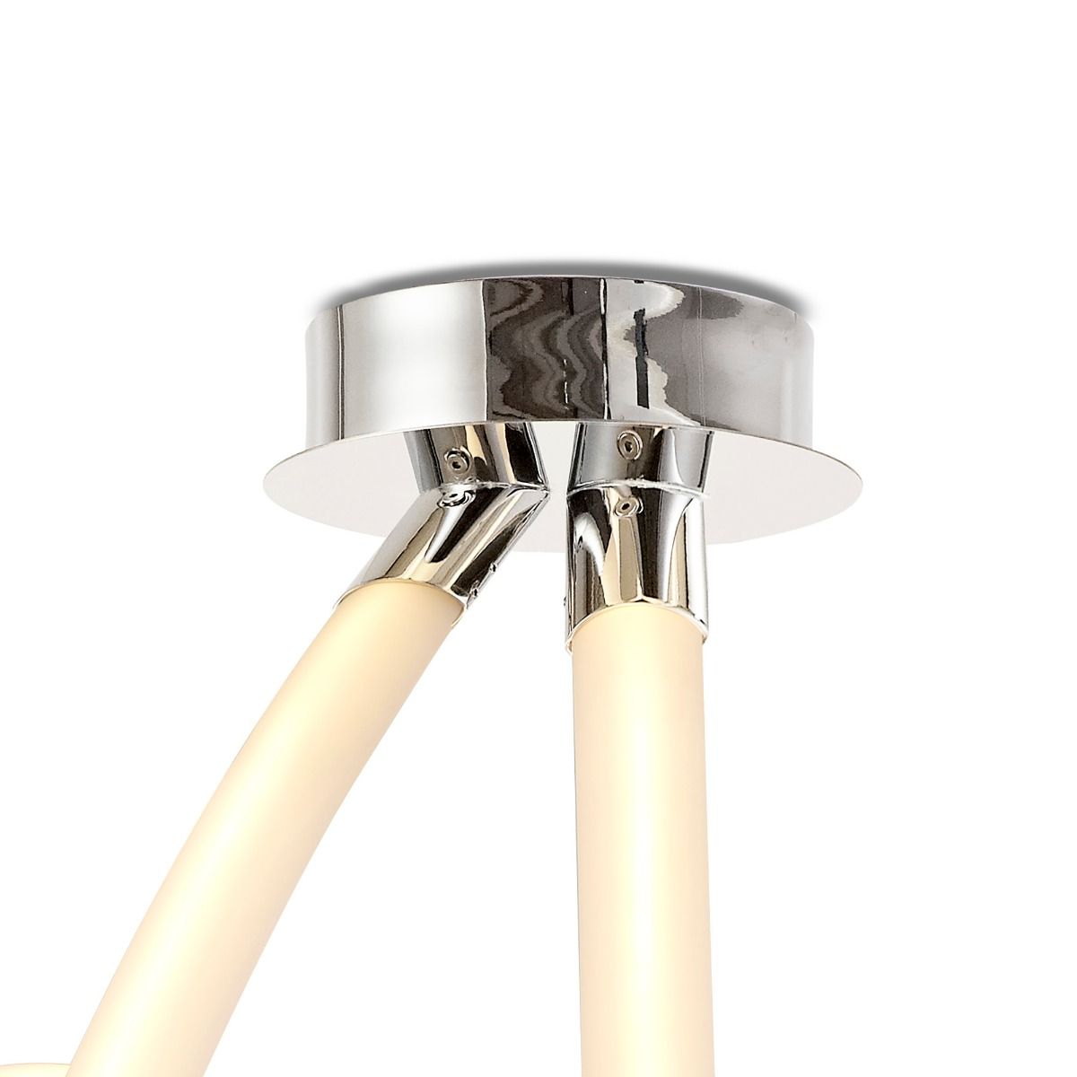 M6722 Mantra Armonia Semi Flush Ceiling Fitting 60W LED 3000K 4500lm White Chrome