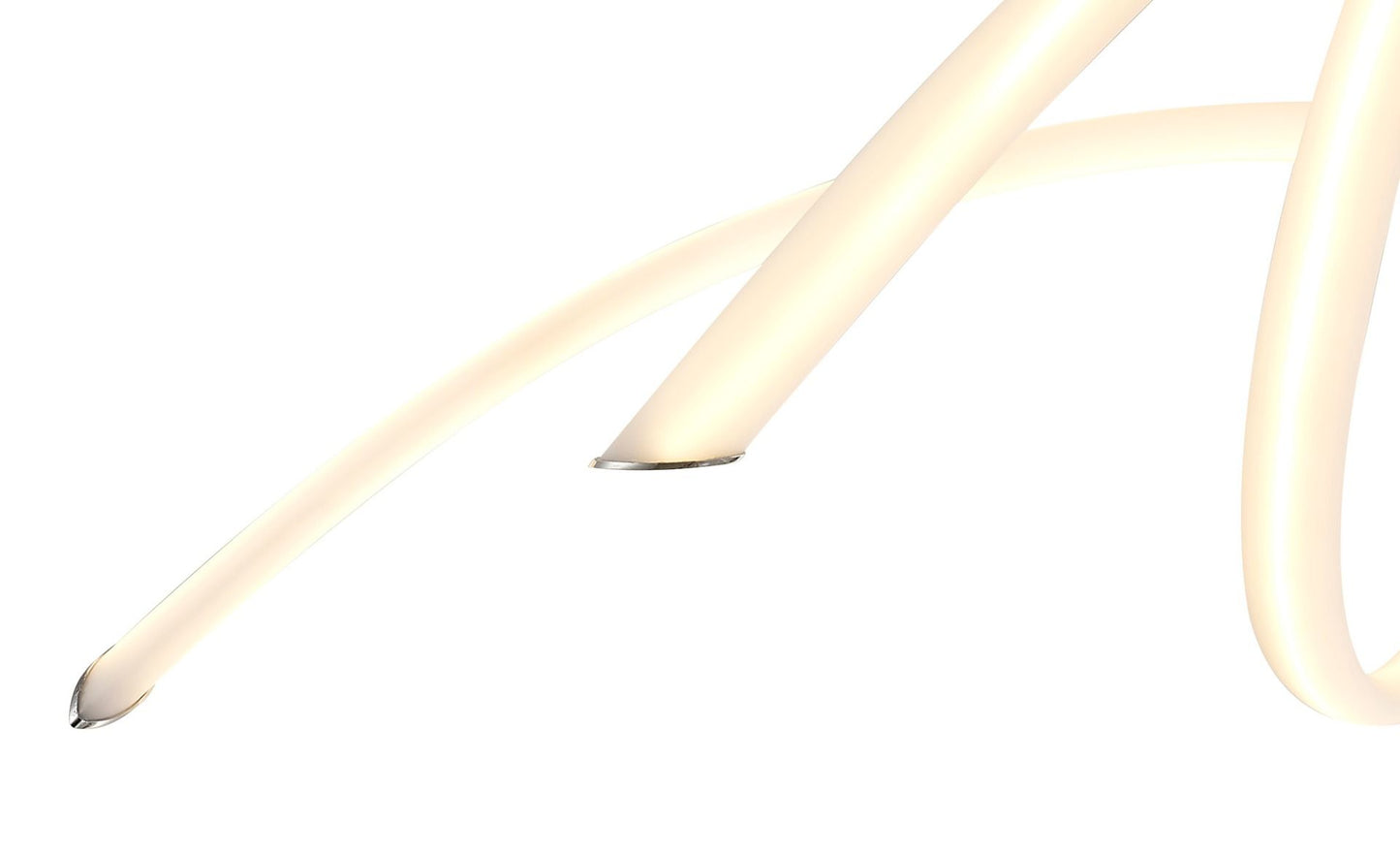 M6722 Mantra Armonia Semi Flush Ceiling Fitting 60W LED 3000K 4500lm White Chrome