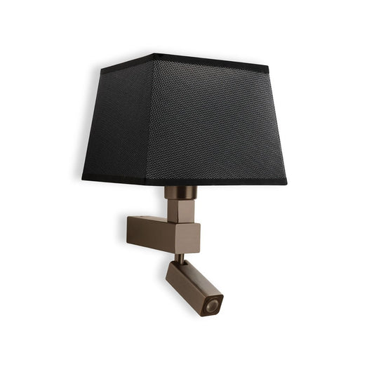 M5233 Mantra Bahia Wall Lamp 1 Light No Shade E27 Reading Light 3W LED Bronze 4000K 200lm