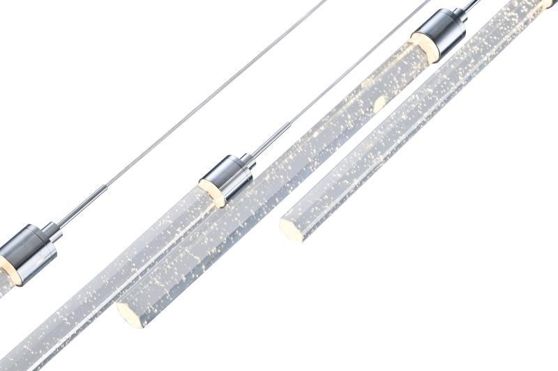 PD1609-30A CH Avivo Cascade 30 Light LED Spiral Pendant Polished Chrome Ceiling Fitting