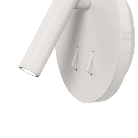 M6080 Mantra Cayman Reading Wall Light 6W + 3W LED 3000K 620lm Matt White