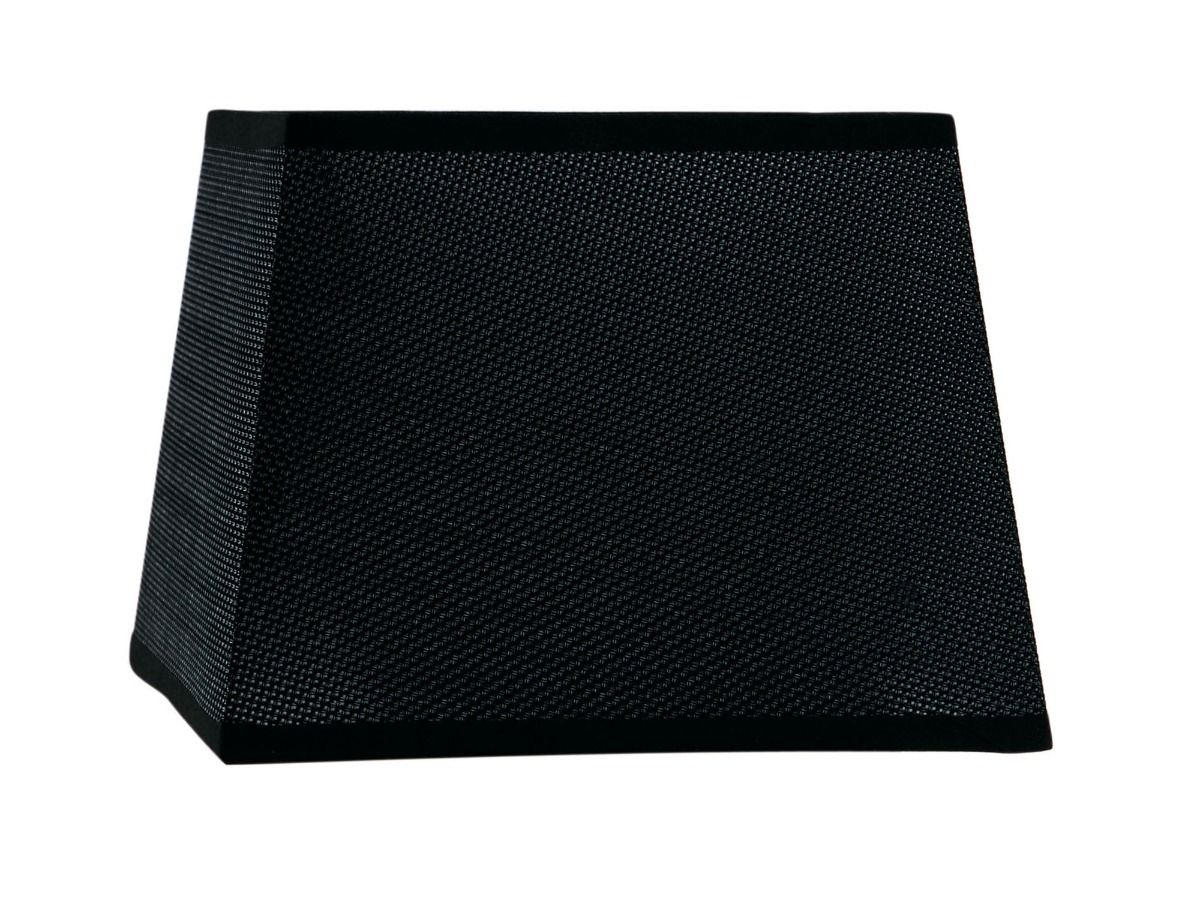 M5240 Mantra Habana Black Square Shade 160 200 x 152mm Suitable for Wall Lamps