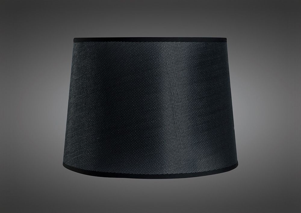 M5309 Mantra Habana Black Round Shade 370mm x 205mm Suitable for Pendant Lights