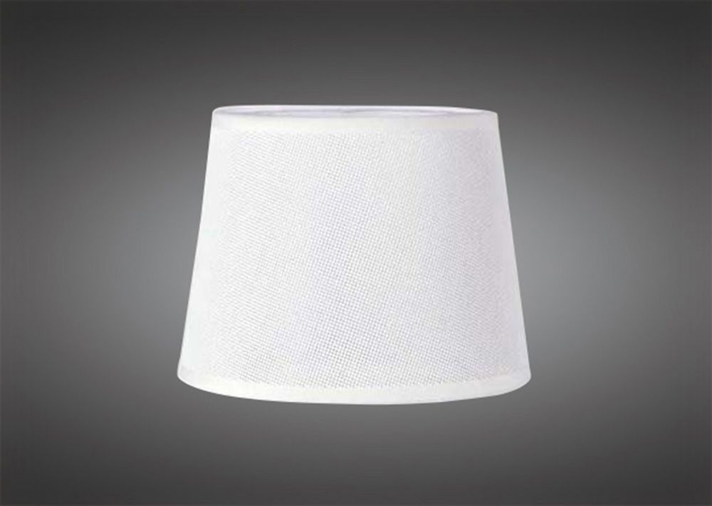 Mantra M5322 Habana White Round Shade 210 240mm x 165mm Suitable for Table Lamps