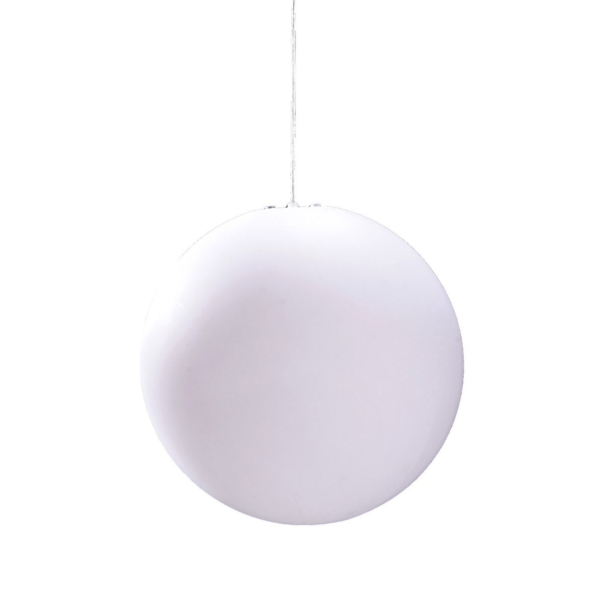 M1399 Mantra Huevo Large Ball Outdoor Pendant Fitting 1 Light IP44 Opal White
